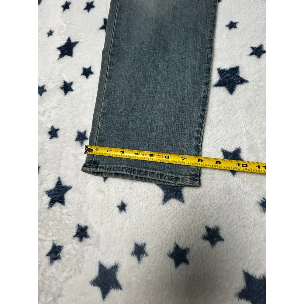 Levi's 501 Jeans Mens 32x30 Light Wash Button Fly Straight Leg Denim Pants Blue